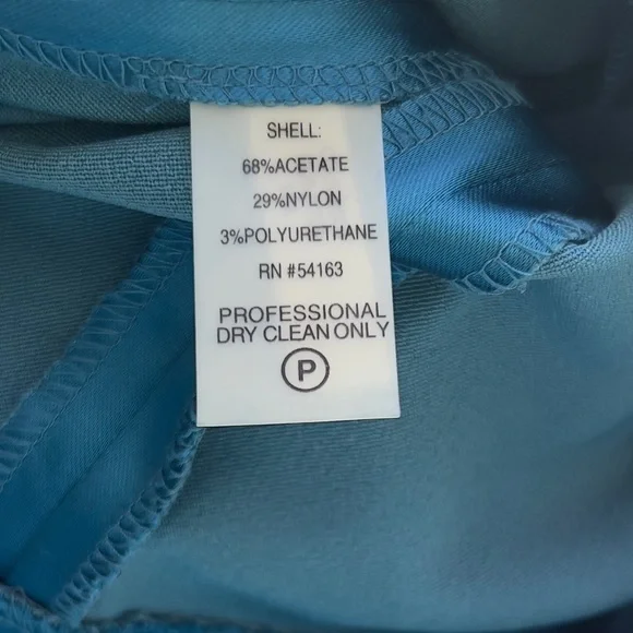 Calvin Klein Size 4 Mini Dress Excellent Condition Green - Picture 6 of 12